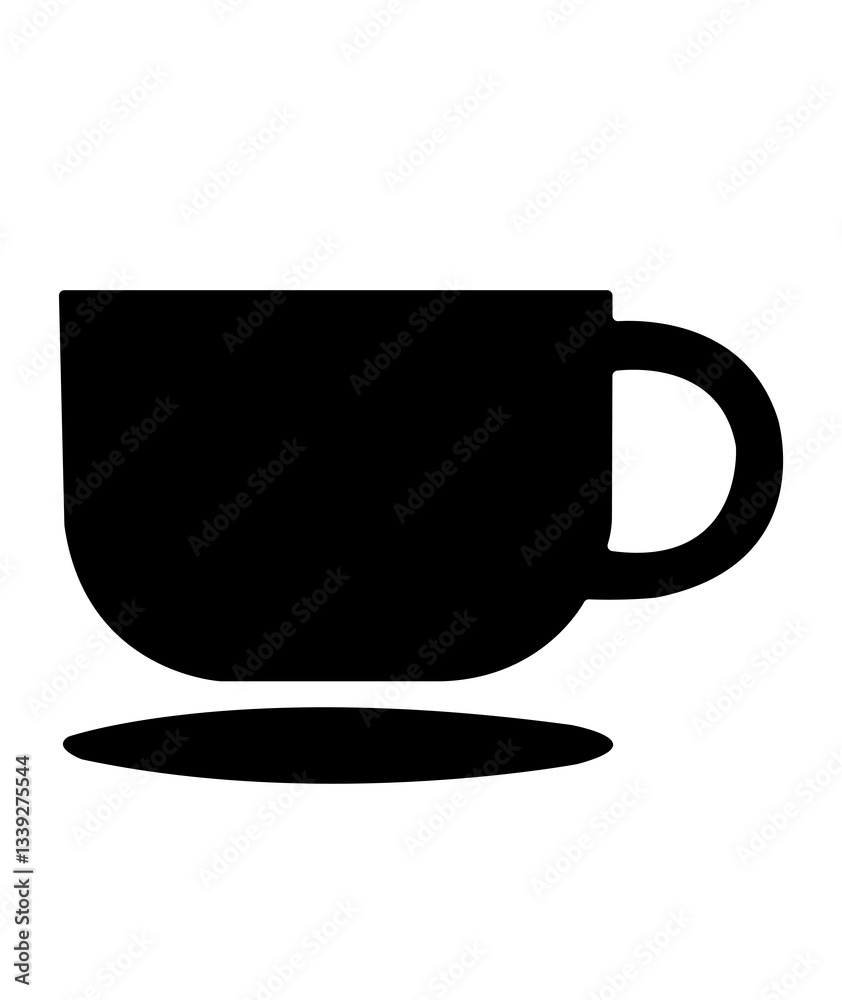 Coffee clip art design on plain white transparent isolated background for card, shirt, hoodie, sweatshirt, apparel, card, tag, mug, icon, poster or badge Coffee clip art design on plain white transparent isolated background for card, shirt, hoodie, sweatshirt, apparel, card, tag, mug, icon, poster or badge