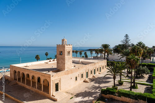 Great Mosque of Monastir, Tunisia, first built in the 9th century.