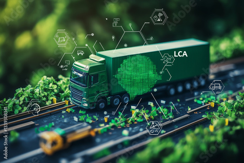 Exploring the concept of life cycle assessment through transportation icons