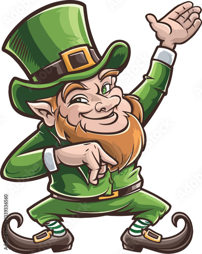 st practice day Dabbing leprechaun With Hat