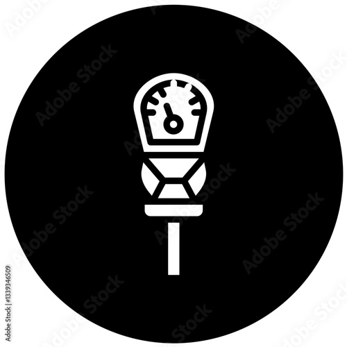 Vector Design Parking Meter Icon Style