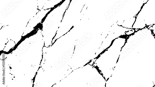 crack concrete white wall or Cement wall background, grunge wall texture with crack. Abstract fracture design. Crack texture lines isolated on white background.	