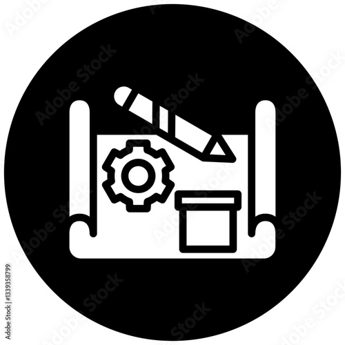 Vector Design Prototyping Icon Style