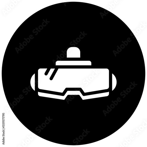 Vector Design Vr Glasses Icon Style