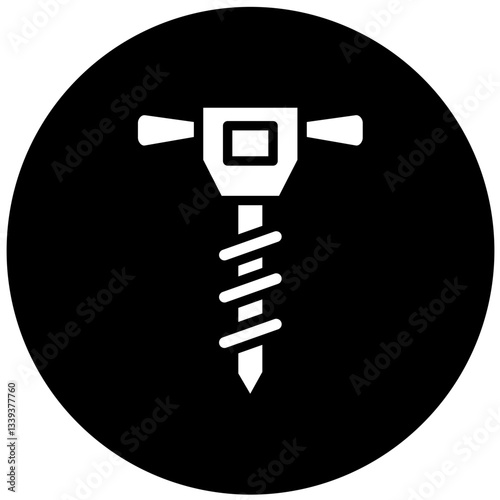 Auger Vector Design Icon Style