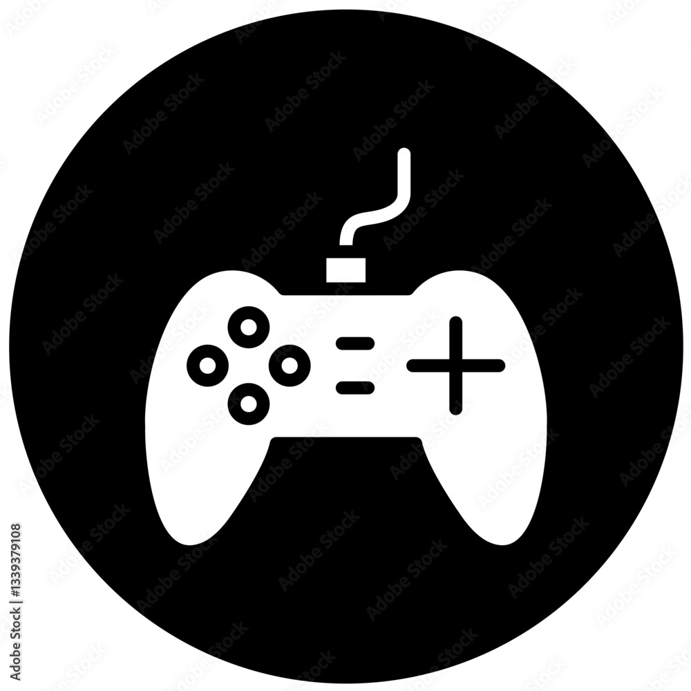 Joystick Vector Design Icon Style Joystick Vector Design Icon Style