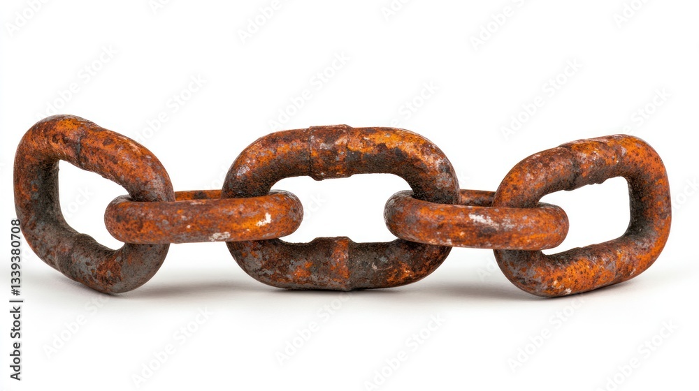 Rusty Chain: A Symbol of Time and Endurance Rusty Chain: A Symbol of Time and Endurance