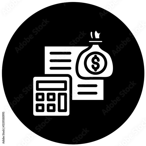Expense Vector Design Icon Style
