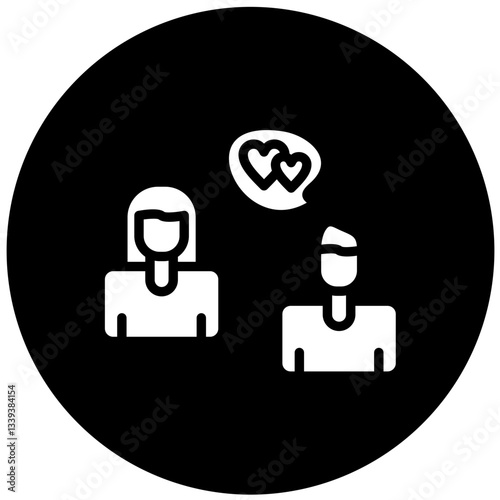 Flirtatious Vector Design Icon Style