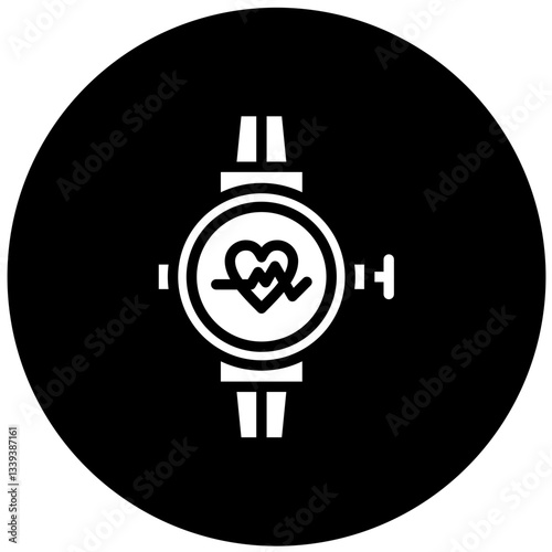 Sports Watch Vector Design Icon Style