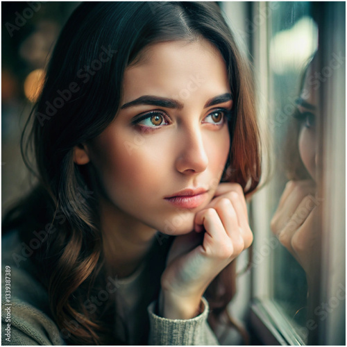 A close up portrait of a young woman with dark hair for National Day of Reason