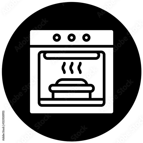 Vector Design Oven Icon Style