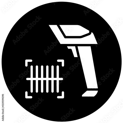 Vector Design Barcode Scanner Icon Style