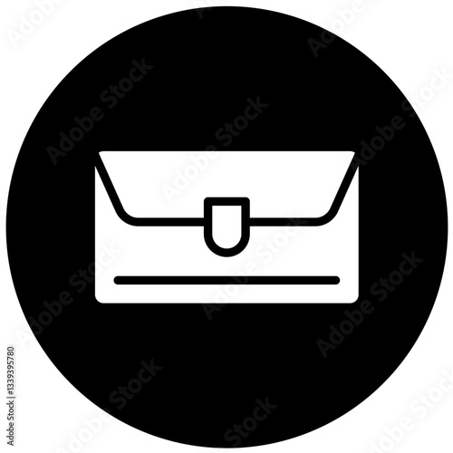 Vector Design Clutch Bag Icon Style
