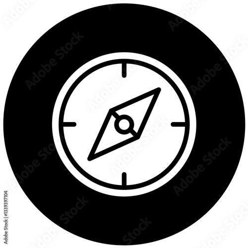 Vector Design Compass Icon Style