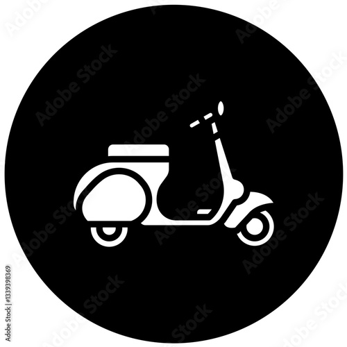 Vector Design Scooter Icon Style