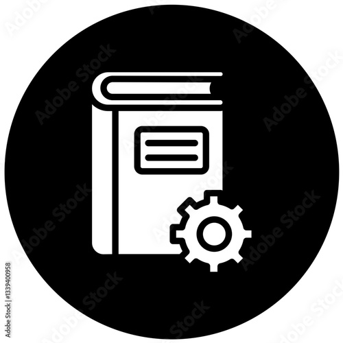 Vector Design Literary Theory Icon Style