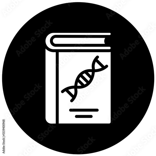 Vector Design Literary Science Icon Style