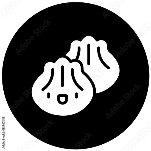Vector Design Dumplings Icon Style