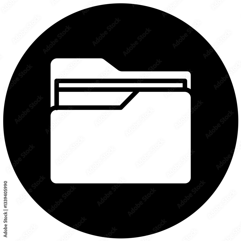 Vector Design Folder Icon Style Vector Design Folder Icon Style