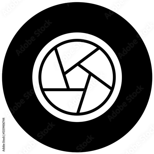 Vector Design Diaphragm Icon Style