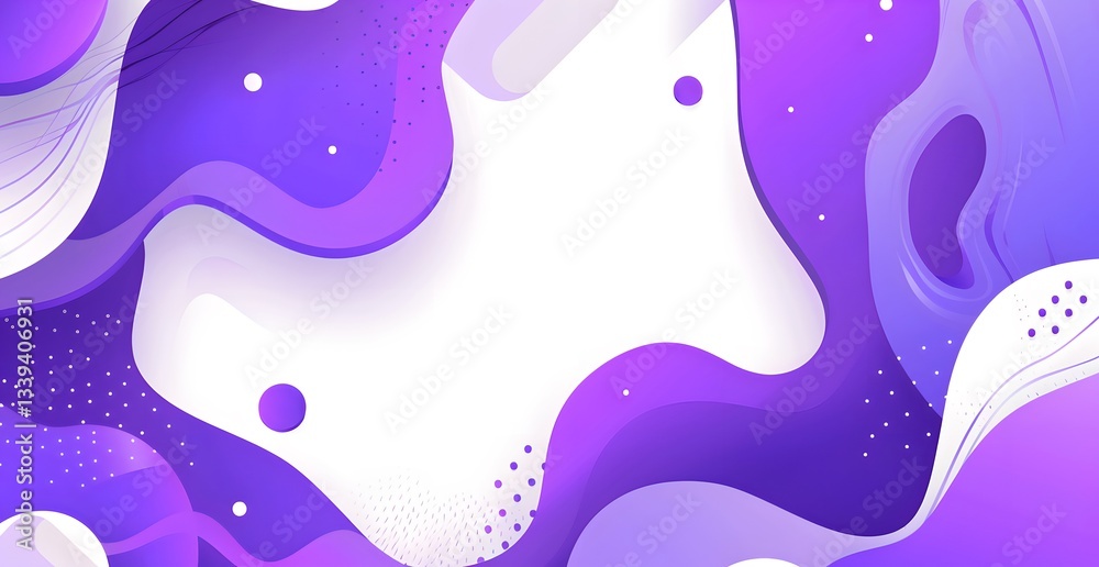 Abstract Purple Fluid Wave Background with Modern Gradient Design Abstract Purple Fluid Wave Background with Modern Gradient Design