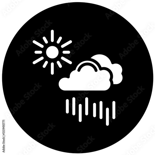 Vector Design Drizzle Icon Style