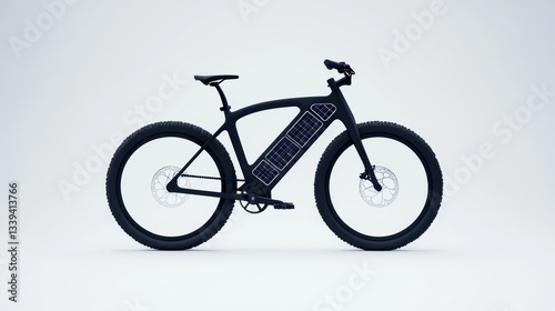 A sleek electric bicycle design showcasing modern technology for sustainable urban travel.