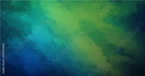 Bright_blue__dark_blue__and  drak green background.