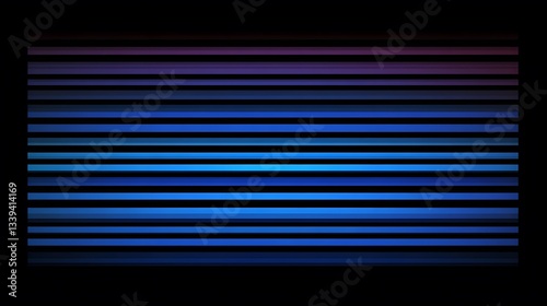 Abstract Blue and Purple Horizontal Stripes Background Texture