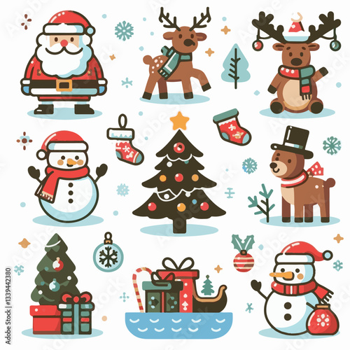 background, christmas, card, illustration, decoration, xmas, greeting, design, winter, white, vector, holiday, celebration, art, banner, happy, merry, tree, abstract, graphic, year, red, season, decem