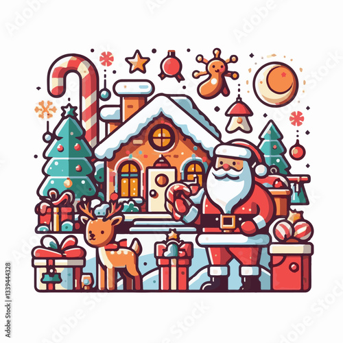 background, christmas, card, illustration, decoration, xmas, greeting, design, winter, white, vector, holiday, celebration, art, banner, happy, merry, tree, abstract, graphic, year, red, season, decem