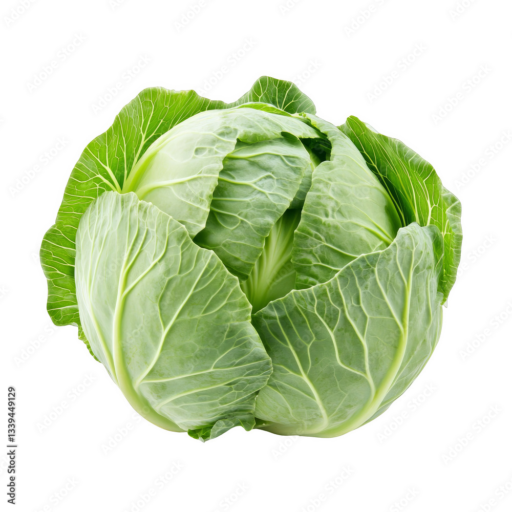 Fresh cabbage, natural vegetable Fresh cabbage, natural vegetable