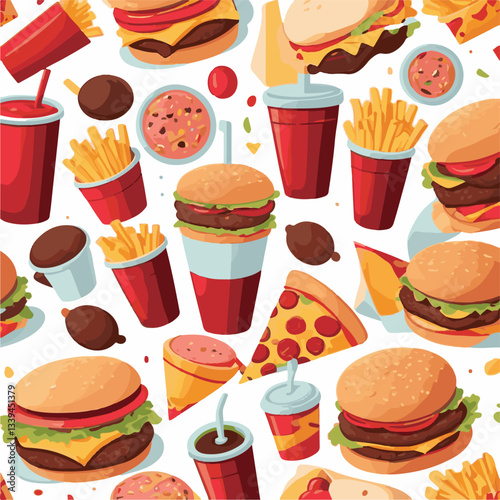 fastfood, fast, snack, food, meal, delicious, background, lunch, dinner, fat, american, burger, unhealthy, restaurant, meat, isolated, junk, menu, cheeseburger, tasty, set, hamburger, sandwich, cuisin