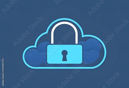 Cloud security services ensure data protection with encrypted padlock integration. Free Download Cloud security services ensure data protection with encrypted padlock integration. - GFXLoad