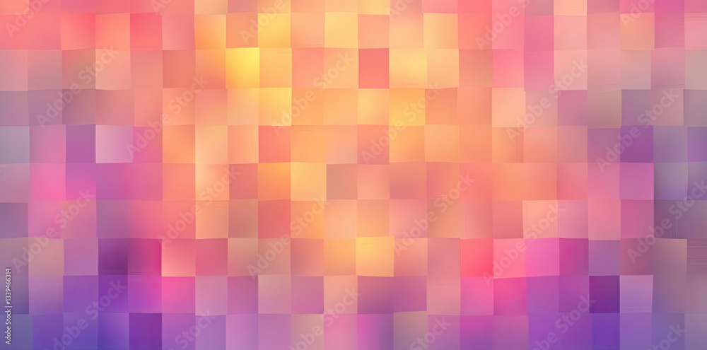 Abstract Pastel Square Mosaic Background Soft Hues and Geometric Design Abstract Pastel Square Mosaic Background Soft Hues and Geometric Design