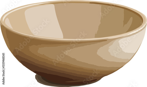 bowl isolated on white background