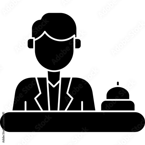Receptionist Icon