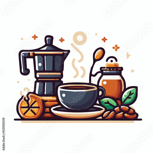 coffee, drink, beverage, cafe, cup, background, caffeine, espresso, aroma, hot, morning, food, mug, breakfast, closeup, black, brown, dark, fresh, white, cappuccino, mocha, break, design, latte, isola
