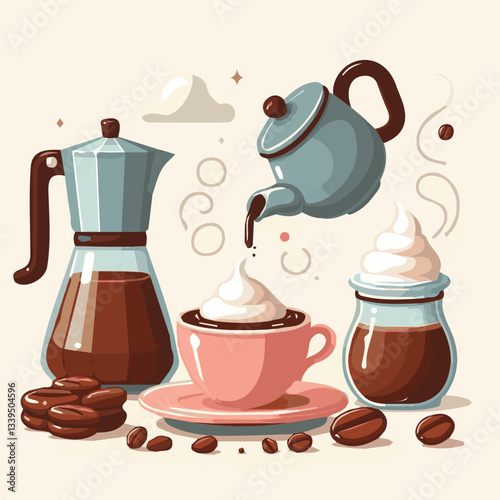 coffee, drink, beverage, cafe, cup, background, caffeine, espresso, aroma, hot, morning, food, mug, breakfast, closeup, black, brown, dark, fresh, white, cappuccino, mocha, break, design, latte, isola