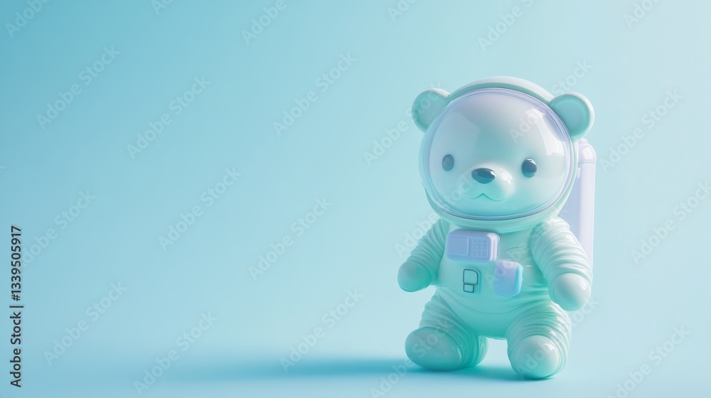 Space Pastel Green Perspective Spacesuit Empty Tiny