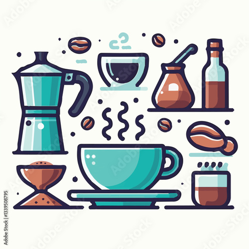 coffee, drink, beverage, cafe, cup, background, caffeine, espresso, aroma, hot, morning, food, mug, breakfast, closeup, black, brown, dark, fresh, white, cappuccino, mocha, break, design, latte, isola