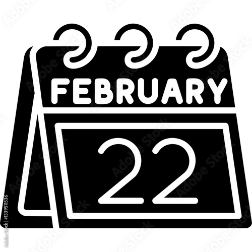 22nd February Icon