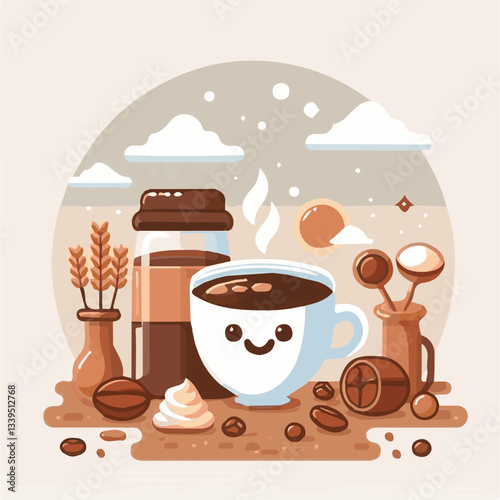 coffee, drink, beverage, cafe, cup, background, caffeine, espresso, aroma, hot, morning, food, mug, breakfast, closeup, black, brown, dark, fresh, white, cappuccino, mocha, break, design, latte, isola