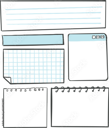 Paper, Notes, and Boxes photo