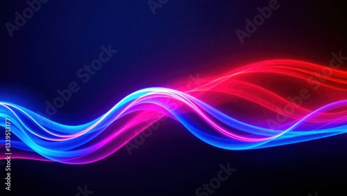 abstract colorful wave background