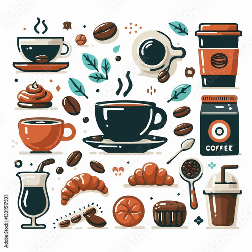 coffee, drink, beverage, cafe, cup, background, caffeine, espresso, aroma, hot, morning, food, mug, breakfast, closeup, black, brown, dark, fresh, white, cappuccino, mocha, break, design, latte, isola