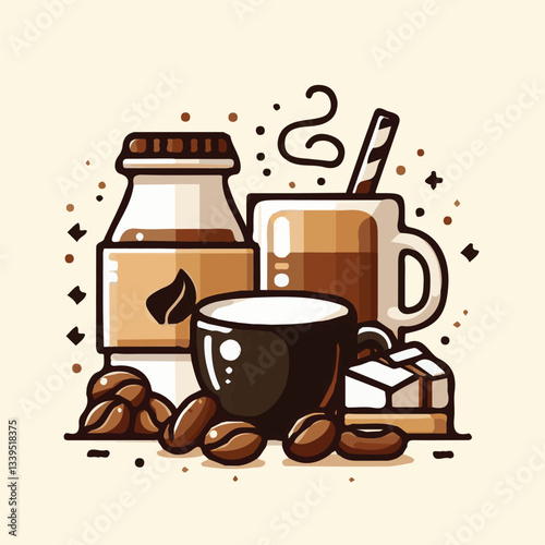 coffee, drink, beverage, cafe, cup, background, caffeine, espresso, aroma, hot, morning, food, mug, breakfast, closeup, black, brown, dark, fresh, white, cappuccino, mocha, break, design, latte, isola