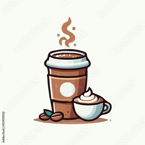 coffee, drink, beverage, cafe, cup, background, caffeine, espresso, aroma, hot, morning, food, mug, breakfast, closeup, black, brown, dark, fresh, white, cappuccino, mocha, break, design, latte, isola