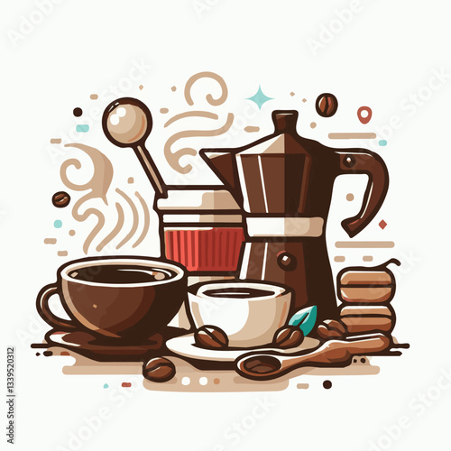 coffee, drink, beverage, cafe, cup, background, caffeine, espresso, aroma, hot, morning, food, mug, breakfast, closeup, black, brown, dark, fresh, white, cappuccino, mocha, break, design, latte, isola